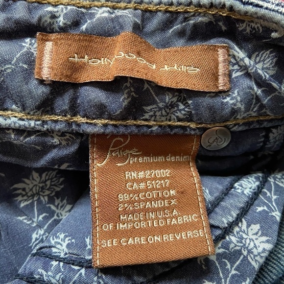 Paige Jeans Reworked Denim Skirt Hippy Boho Women’s Size 29 - Picture 5 of 10